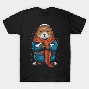 Otter in Winter T-Shirt